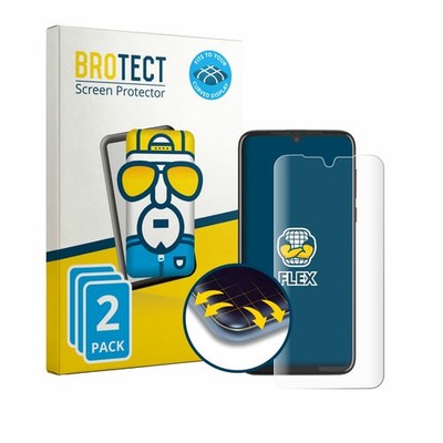 Full-Cover Schutz Folie für Motorola One Vision Plus 3D Curved Edge Display 2x