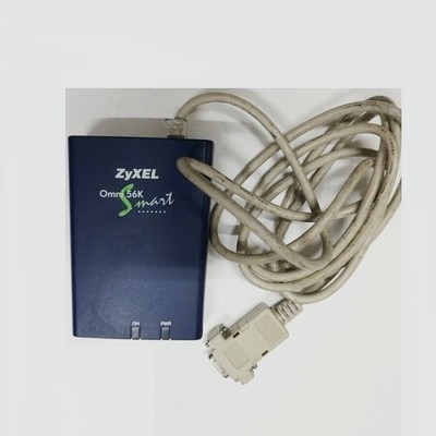       MODEM OMNI 56K SMART ZYXEL LINE PHONE   RS232