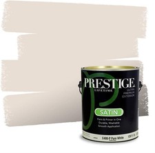 PRESTIGE Paints Exterior Paint and Primer In One, 1-Gallon, Satin, Comparable