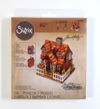 Tim Holtz Alterations Village Bungalow Metal Cutting Die 661196 Sizzix Bigz