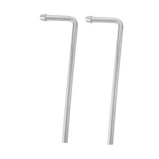 Exhaust Hanger Rods 2 Pcs 9.5" Long 90 Degree Degree | Bent Weld On Exhaust