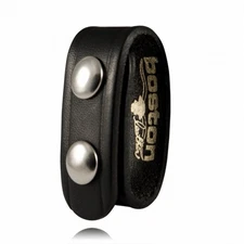 Model 5492 1" Belt Keeper, Black, Plain, Nickel