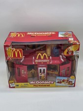 VTG 2003 McDonalds Play Restaurant Playset Drive Thru Family Ronald New NOB