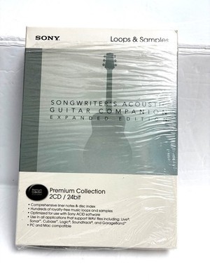 SONY Songwriter's Acoustic Guitar Companion Expanded Edition 2CD 24-bit