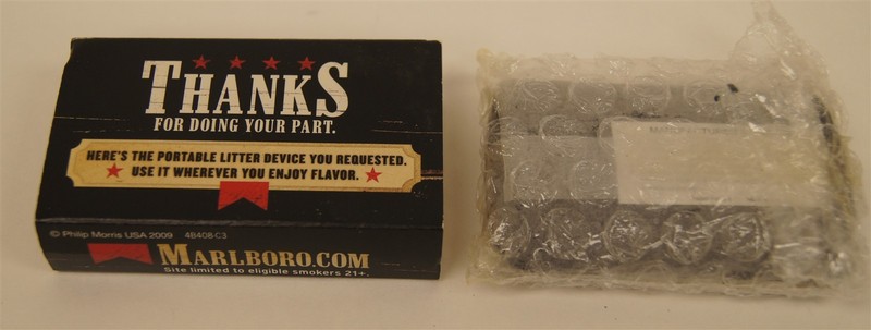 VINTAGE Portable Litter Device Morlboro UNOPENED