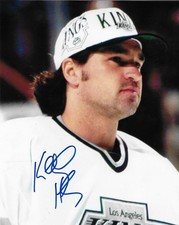 Signed Kelly Hrudey Los Angeles Kings Autographed 8x10 Photo #2 Original