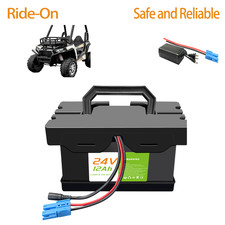 24V 12Ah Replacement Lithium Battery for Dynacraft Realtree Kids Ride-On Toy