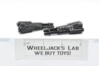 Micromaster Skystalker Double Lasers Guns 2x 1989 G1 Transformers Action Figure