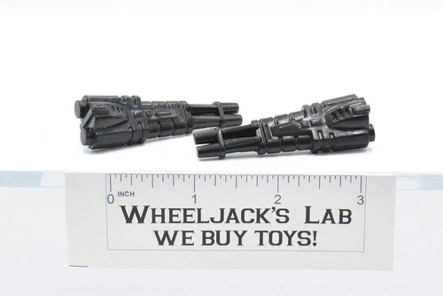 Micromaster Skystalker Double Lasers Guns 2x 1989 G1 Transformers Action Figure