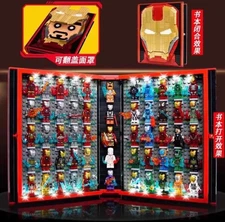 Iron Man Spiderman Building Block Book Collection Toy Boy Gift Marvel Handbook