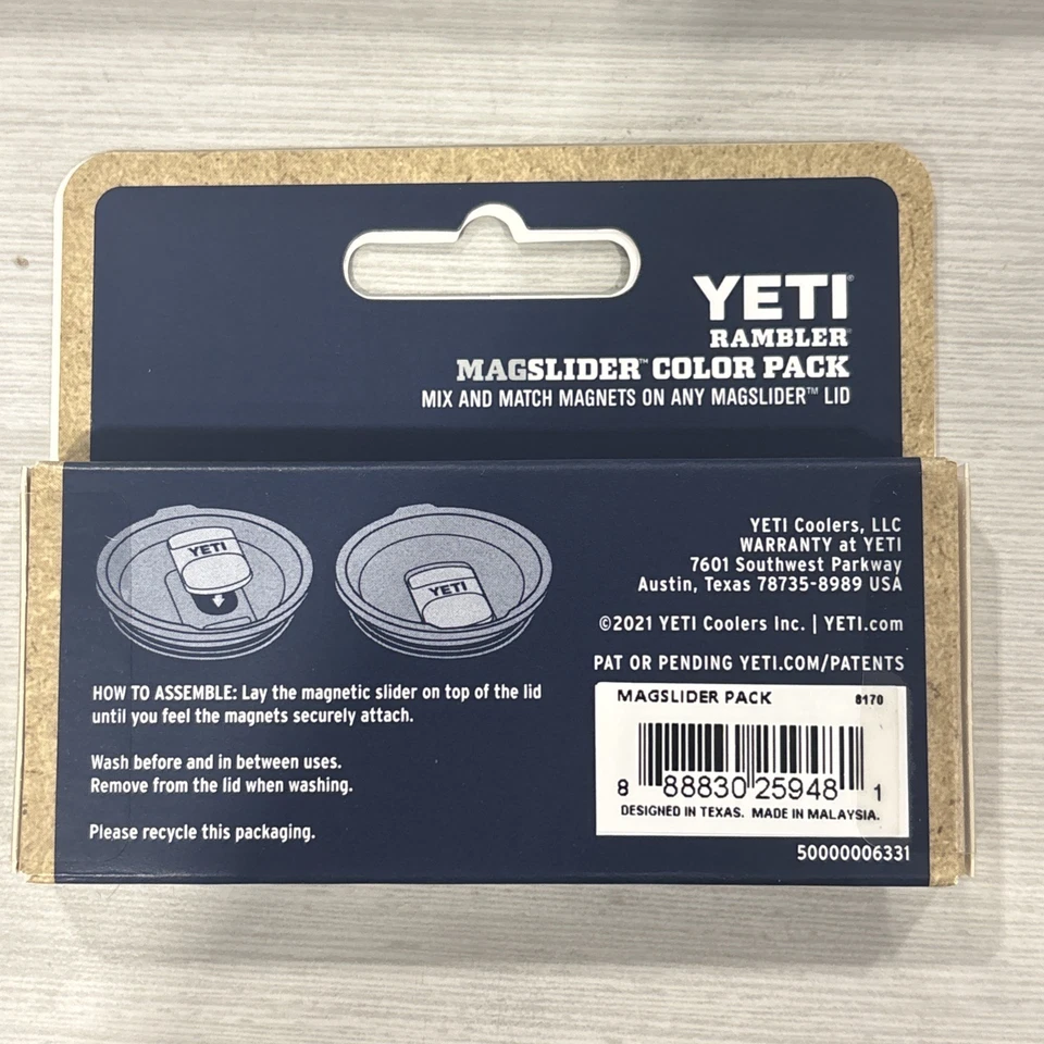 Yeti Rambler Magslider Pacote de 3 Cores Rosa Incluindo Power Pink Compatível com Magslider - Imagem 2 de 2