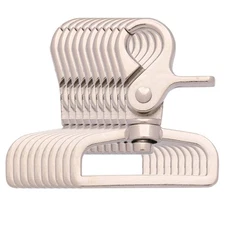 BIKICOCO 1-1/2'' Swivel Trigger Snap Hook Lobster Claw Clasp Spring Loaded