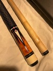 DC McDermott Pool Cue 2 Piece Stick 19 OZ Billiards With Pool Dawg Leather Case — photo 2