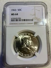 Franklin Half Dollar MS64 NGC