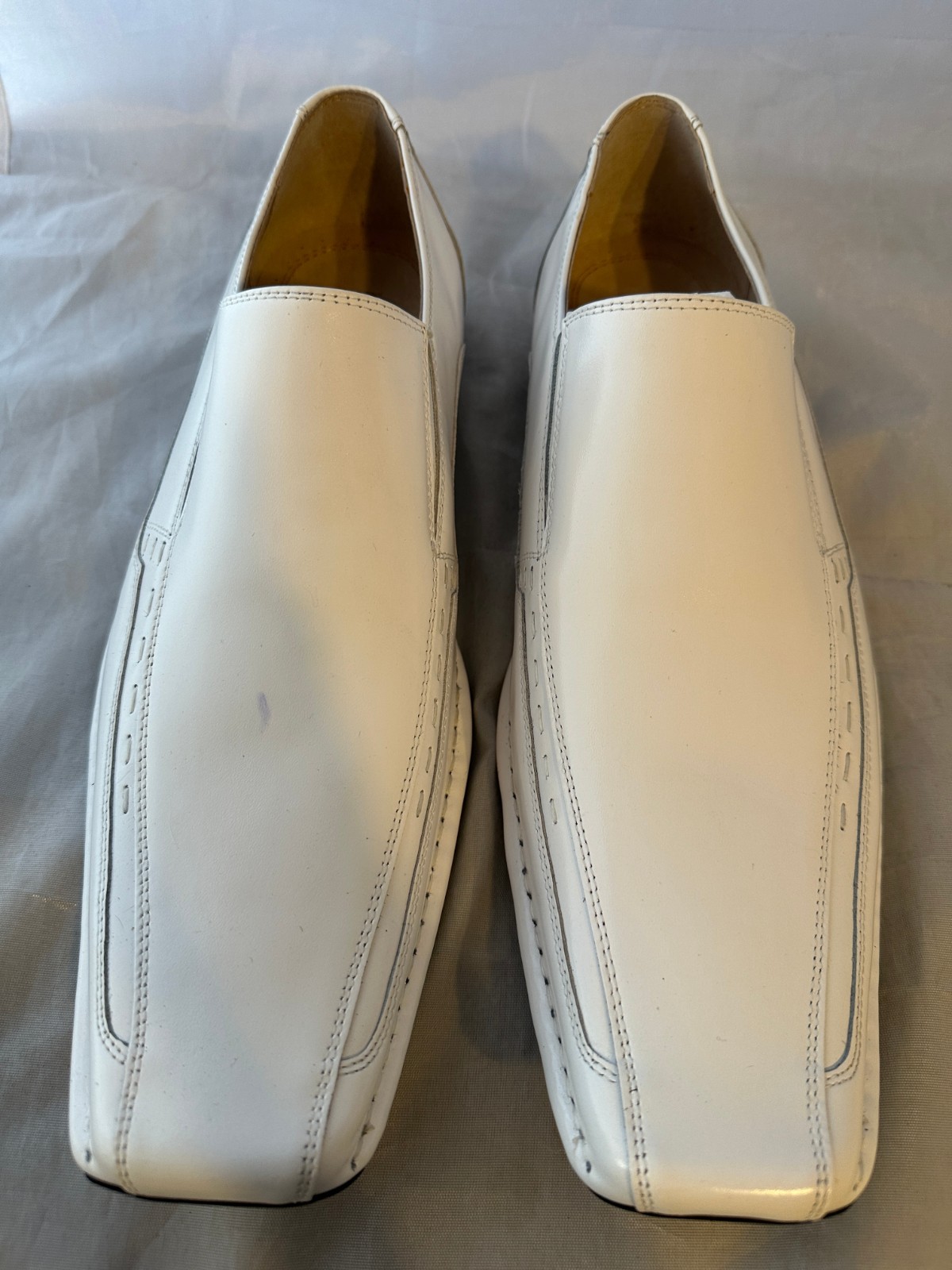 Stacy Adams Mocassino Uomo, Templin Bike Toe, 11, Cognac