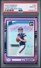 2024 Donruss Optic Preview JJ McCarthy Pink Holo Prizm Rated Rookie PSA 10