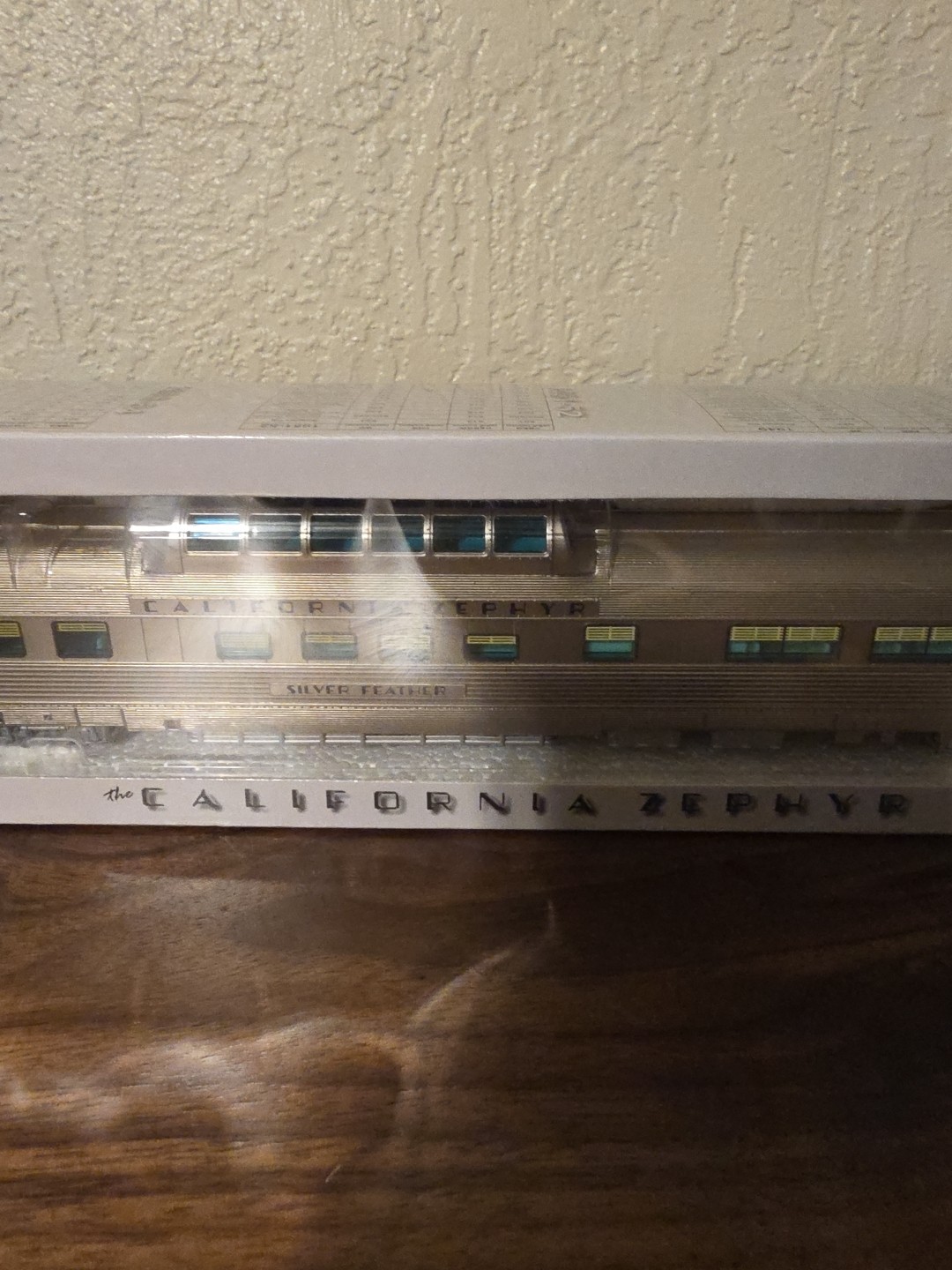 Broadway California Zephyr 525 Wp Vista Dome Car #812 "Silver Feather"