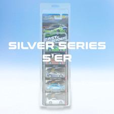 KLAS Hot Wheels Silver Series "5'er" Car Keeper - 5 Car Protector Case (x1)