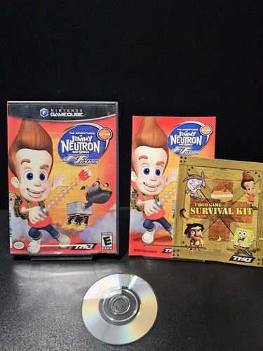 Adventures of Jimmy Neutron Boy Genius: Jet Fusion (Nintendo GameCube, 2003)