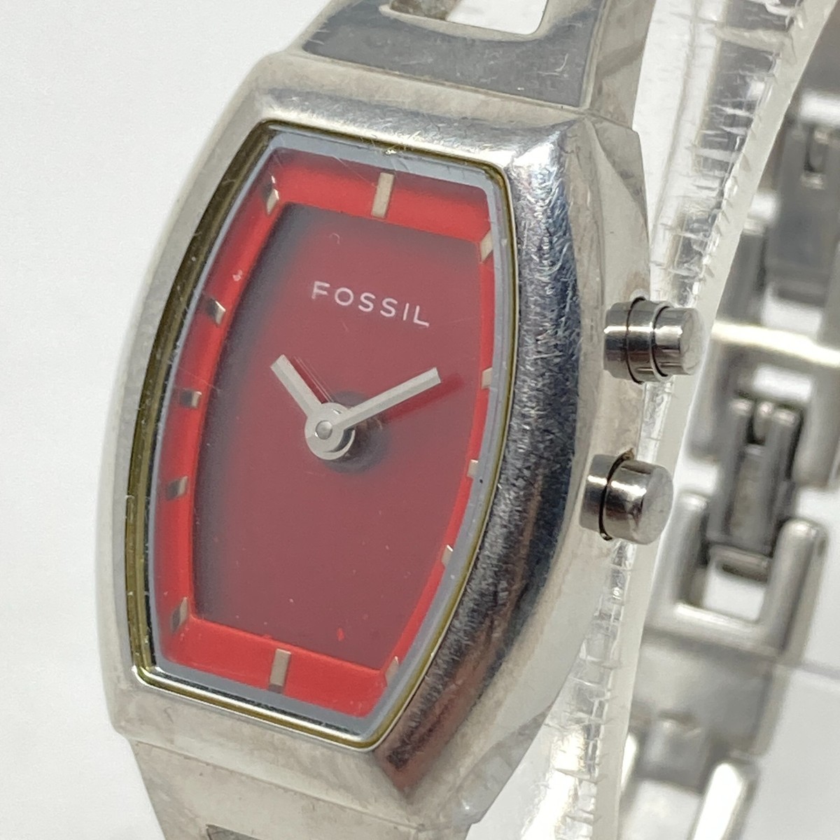 Fossil Big Tic Watch Women Silver Tone Heart Animation ES  display picture 2