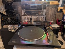 DENON DP-300F Fully Automatic Turntable With AT6300 Cart. And Aftermarket Stylus