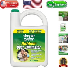 Non-Toxic Outdoor Odor Eliminator for Pets - Ideal for Artificial Turf, 1 Gallon