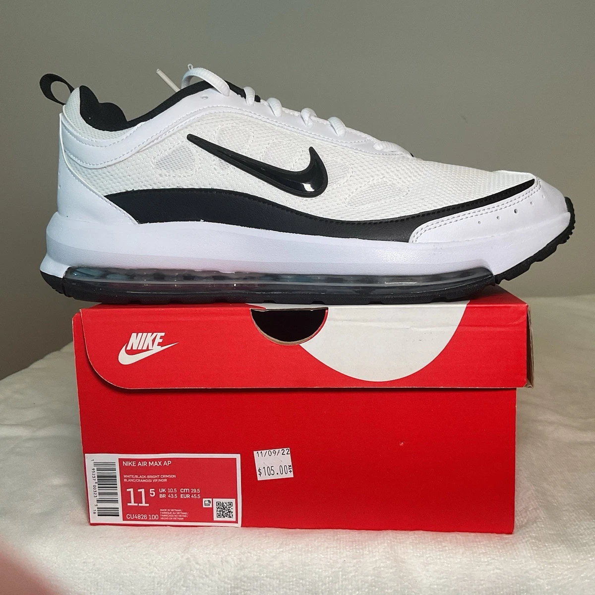 Nike Air Max AP Size 9 Royal/White New In Box Nike Air Max AP  main image 4