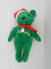 New Salvino's Bamm Beanos Mark McGwire #25 Beanie Baby Christmas Bear w/Tag 1998 — photo 2