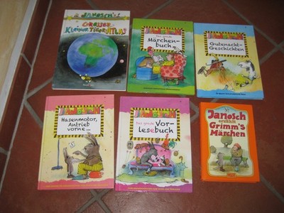 6 große JANOSCH - Bücher