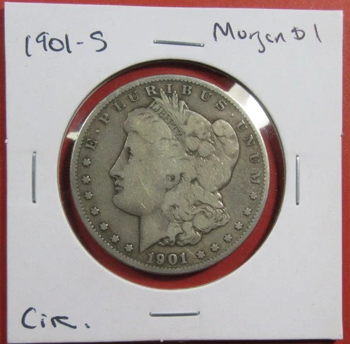 1901-S Morgan Dollar — photo from the most recent tracked eBay sale