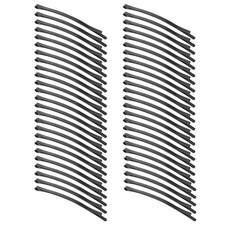 Tyqour 30pcs Black Jumbo Bobby Pins, 3.35 Inch 1 Count Pack of 30 ,