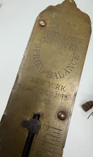 Antique Hanging Scale 0-25lbs Chatillons Improved Spring Balance New York 1867