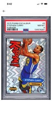 2015 Excalibur Kaboom Stephen Curry Psa 8, Very Rare Awesome Card