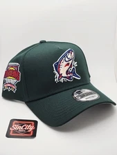 New Era Spokane Indians MiLB Exclusive Green 9FORTY A-Frame Snapback Hat Cap