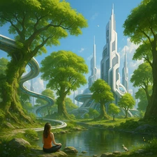 Digital AI Art created for you on your topic