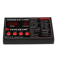 Goolsky Flycolor Programing Card for RC Cars ESC Electronic Speed Controller