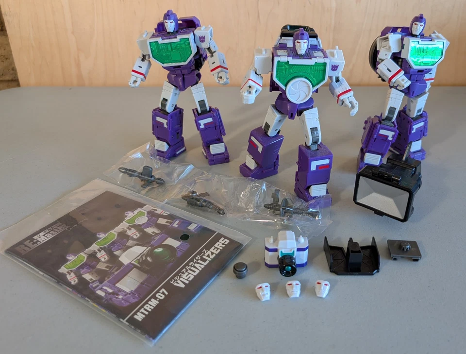 Visualizadores (reflector) Maketoys MTRM-07 - Obra maestra de Transformers de terceros - Imagen 3 de 4