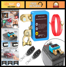 Remote Battery Disconnect Switch 12v, 240A, Upgrade Smart Voltage Car Kill Switc