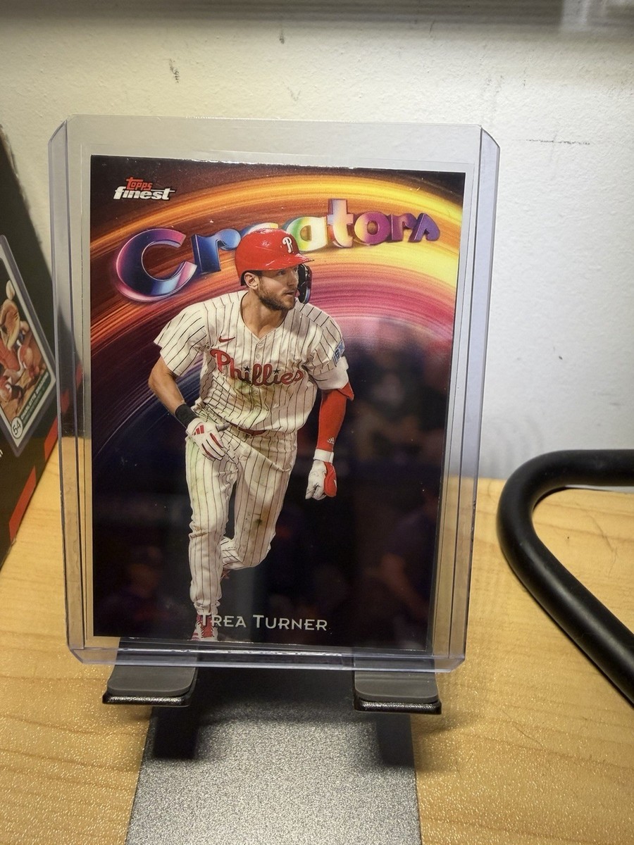 2025 Topps Finest Creators #C-23 Trea Turner Philadelphia Phillies