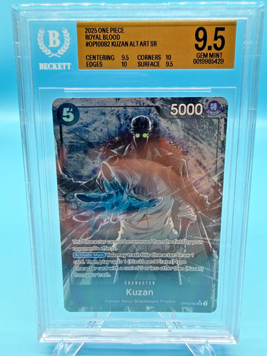 Kuzan (Parallel) graded BGS 9.5 for sale on eBay