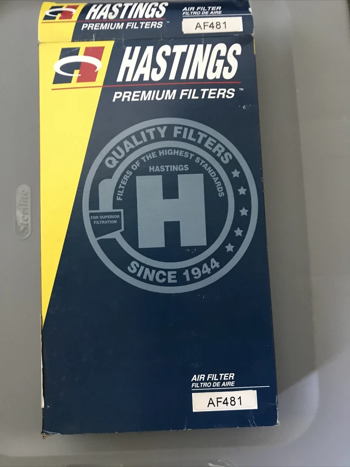 Filtro de aire Hastings AF481 envío gratuito 46339 Foto 2 de 2