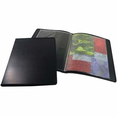 Alvin 9''x12'' Art Presentation Book - 24 top loading polypropylene pages