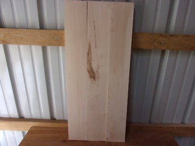  3 PC HARD MAPLE LUMBER WOOD KILN DRIED BOARDS  LOT 859A 31''X 4 1/2''X 3/4''