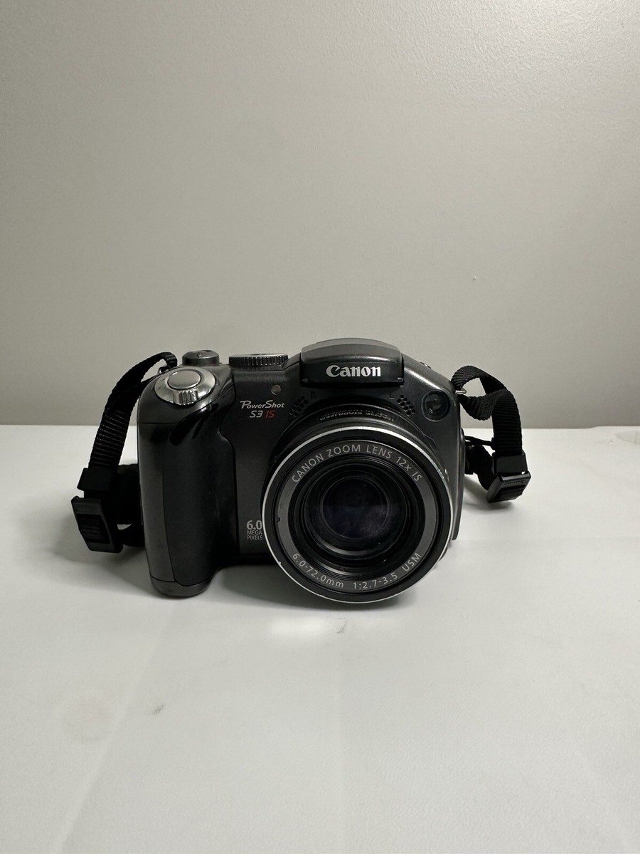 Canon PowerShot S3 IS 6.0メガピクセル Canon PowerShot S3 IS Digital Camera 6.0 Mega Pixels With