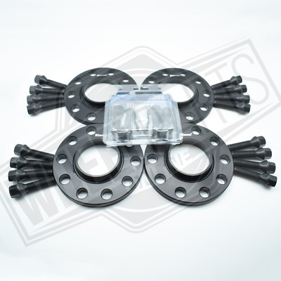 Black Hubcentric Wheel Spacers 5x112 66.6MM 12mm 15mm BMW X3 X3M G01 F97 17>