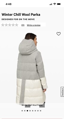 Lululemon winter chill wool parka clearance Lululemon winter chill wool parka clearance