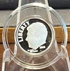 Ronald Reagan 2006 1/10th Oz  .999 Silver Dime in Capsule ~ BU