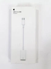 Apple USB-C to USB Adapter Model A1632 / MJ1M2AM/A - UPC 888462108416 - White 