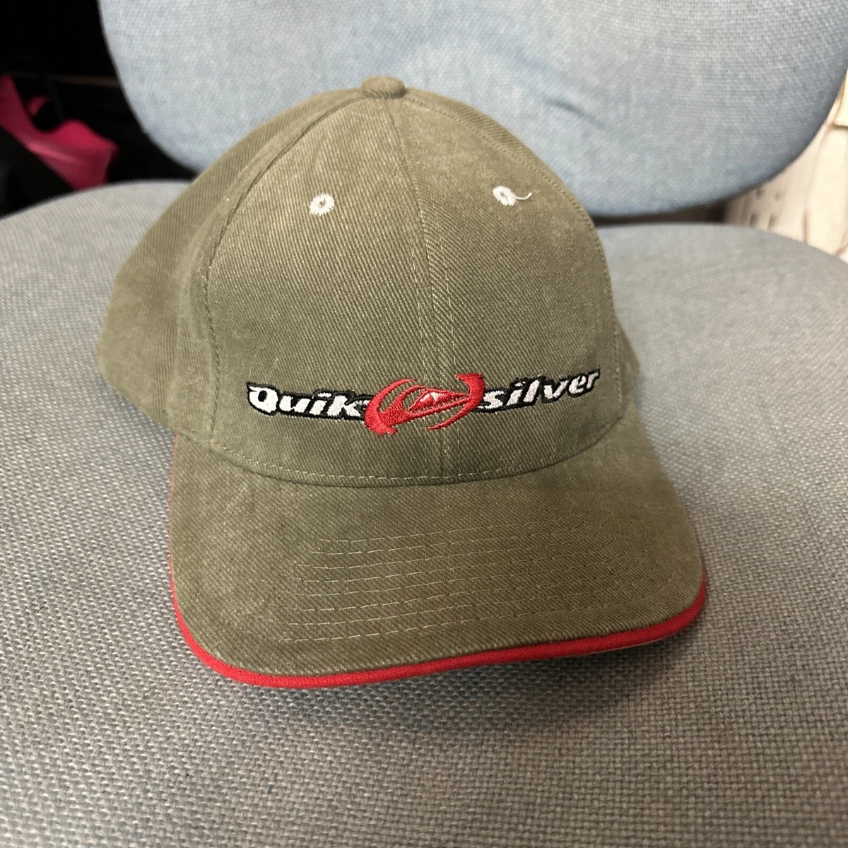 Vintage 90’s Quicksilver Snapback Hat USA made