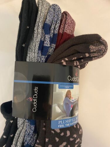 Calcetín de relleno de felpa de peso medio CUDDL DUDS S/ 5 PARES - Imagen 2 de 6
